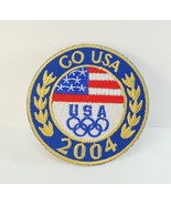 Go USA Olympic 2004 Patch American Flag - $5.67