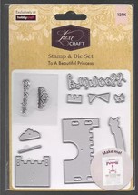 Hobbycraft. To A Beautiful Princess Stamp &amp; Die Set. Die Cutting Stampin... - $8.04