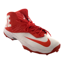 Nike Men&#39;s Zoom Code Elite 3/4 TD Shark Football Cleats Orange / White S... - £51.02 GBP