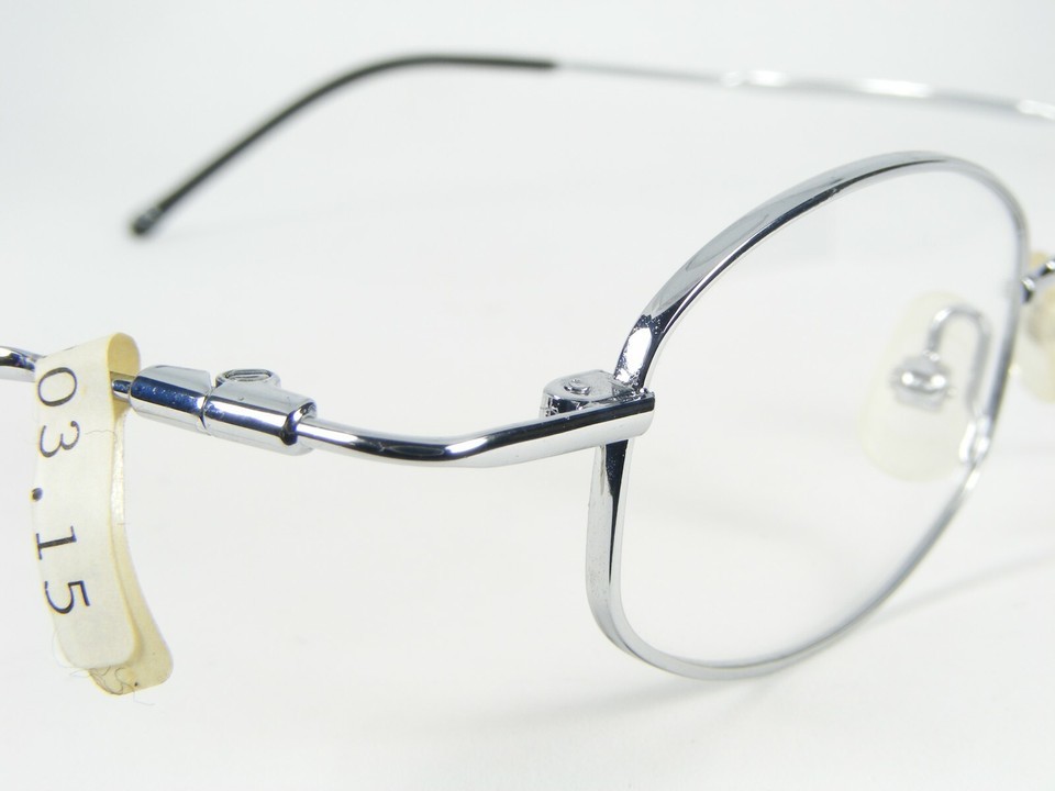 NEW COCOON LG 129 C60 SILVER /OTHER EYEGLASSES GLASSES METAL FRAME 40-21-135mm Item image 4
