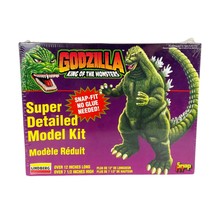 Lindberg Snap Fit #71344 Godzilla King of Monsters Model Kit 1995 Vintage - £47.58 GBP