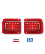 65 Chevelle Malibu LED LH &amp; RH Side Tail Brake Turn Signal Light Lamp Le... - £89.96 GBP