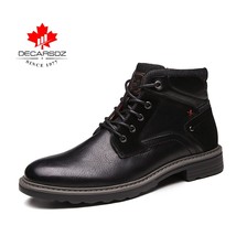 DECARSDZ Men Boots 2021 Autumn &amp; Winter Fashion Shoes Men&#39;s Boots Men Casual Boo - £61.61 GBP