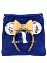 Disney Dooney &amp; and Bourke Sketch Mickey Minnie Mouse Ears Headband NWT 2024 - £356.41 GBP