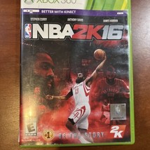 NBA 2K16 (Xbox 360) New Case. Tested. No Scratches. Resealed. - $14.16