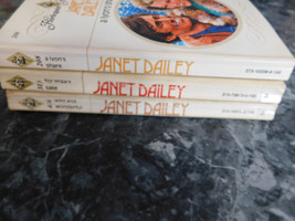 Harlequin Presents Janet Dailey lot of 3 Contemporary Romance Paperbacks - £2.86 GBP