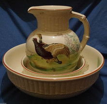 Antique Victorian Jugs Bowls Pottery Ceramics Copeland Large B ASIN S Wash Sets - £3,940.96 GBP