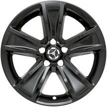 ONE 2015-2019 Dodge Charger SXT # IMP-401BLK 18&quot; 5 Spoke Gloss Black Wheel Skin - £24.77 GBP