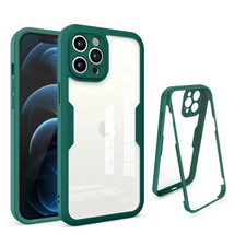 360° Transparent Full Cover Case Designed For iPhone 11 6.1&quot; GREEN - £6.02 GBP