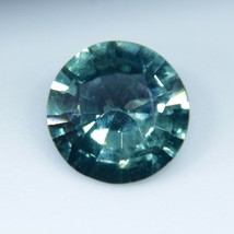 Natural Teal Green Sapphire | Round Cut | 6.02 mm | 0.85 Carat | Loose Teal Gree - £611.50 GBP