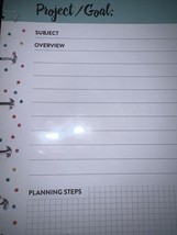 2 Pack The Happy Planner 9*11 Planner Refill Everyday Lined Paper 40 Pages Pack - £27.69 GBP