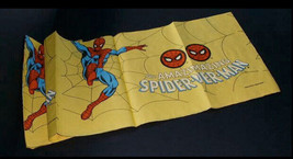 1978 Spider-Man 96x52&quot; Marvel Comics table cover:Vintage 1970s Amazing Spiderman - £41.08 GBP