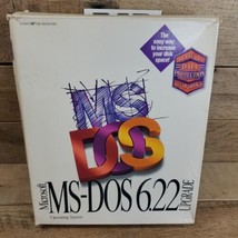 Microsoft MS-DOS Version 6.22 Upgrade 3.5 Disks 1994: Vintage Software - £23.35 GBP