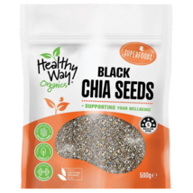 Healthy Way Organic Black Chia 500g - £65.05 GBP