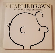 Vtg Snoopy Peanuts CHARLIE BROWN - Not Your Average Blockhead hardcover - £13.68 GBP