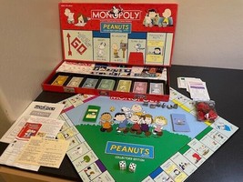 Peanuts Collector Edition Monopoly 2002 Complete Snoopy Game USAopoly - $44.99