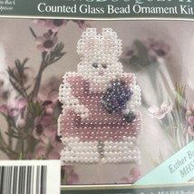 Mill Hill Spring Bouquet II ESTHER BUNNY Counted Glass Bead Ornament Kit... - $212.42 MXN