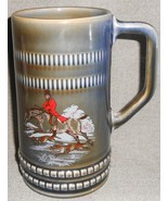  Wade Irish Porcelain MAN ON HORSE 20 oz Handled Mug BEER MUG/TANKARD - $572.81 MXN