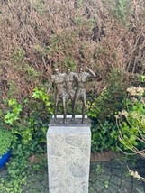 Together We Stand - Modern bronze sculpture  –  28x10x36cm - 5Kg - €423,61 EUR