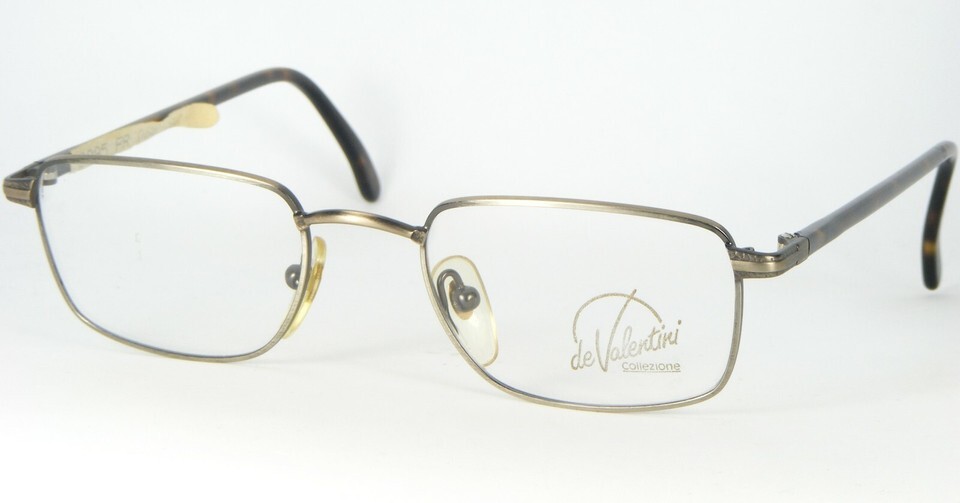 de Valentini F73 698 ANTIQUE LIGHT BRONZE EYEGLASSES GLASSES FRAME 48-20... - $41.58
