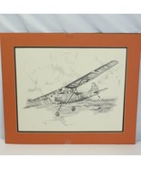 Paul Fretts US Army Cessna L-19 / O-1 Birddog Plane Artist Art Signed  2... - $97.62 CAD