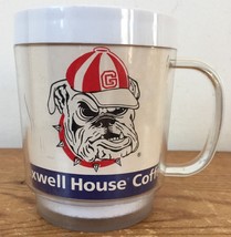 Vtg University of Georgia Bulldogs Maxwell House Insulated Coffee Mug Cu... - £31.86 GBP