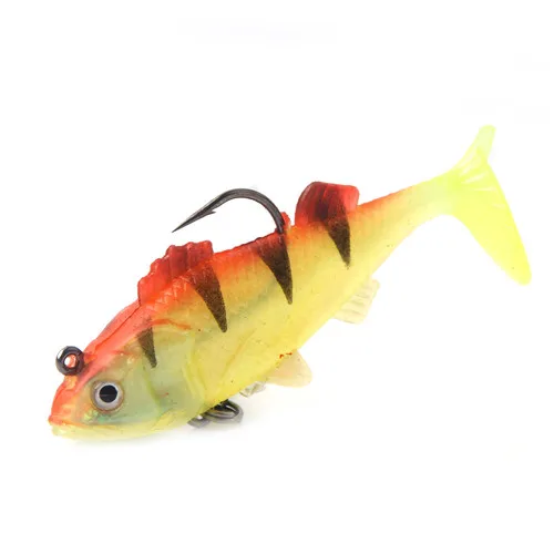 6.5cm 10g Wobblers Pike Fishing Lures Artificial  Double Color Artificial Soft B - £46.70 GBP