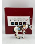 Trail of Painted Ponies War Pony 2003 1st Release Ornament Horse 3&quot;Tall - £45.62 GBP