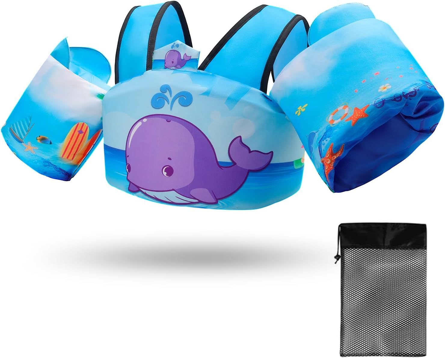 Baby Safety Swimmies Aid Jacket For Children 2–4–5–6 Years Old, Arm Wate... - $35.98