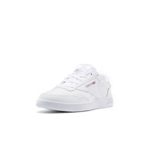 Reebok women&#39;s Club Memt Sneaker, Steel/White FU6817 Size 8.5 US - $52.67