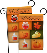 Scents Of Harvest Garden Flags Pack Autumn 13 X18.5 Double-Sided House Banner - £22.78 GBP