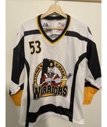 MENS XS 53 STONEY CREEK JR WARRIORS OMHA Hockey Adidas Jersey - $39.32 CAD