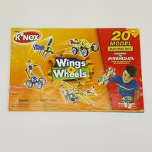 K&#39;nex Wings N&#39; Wheels 403413 Instruction Manual Replacement Game Part 2003 - £5.43 GBP