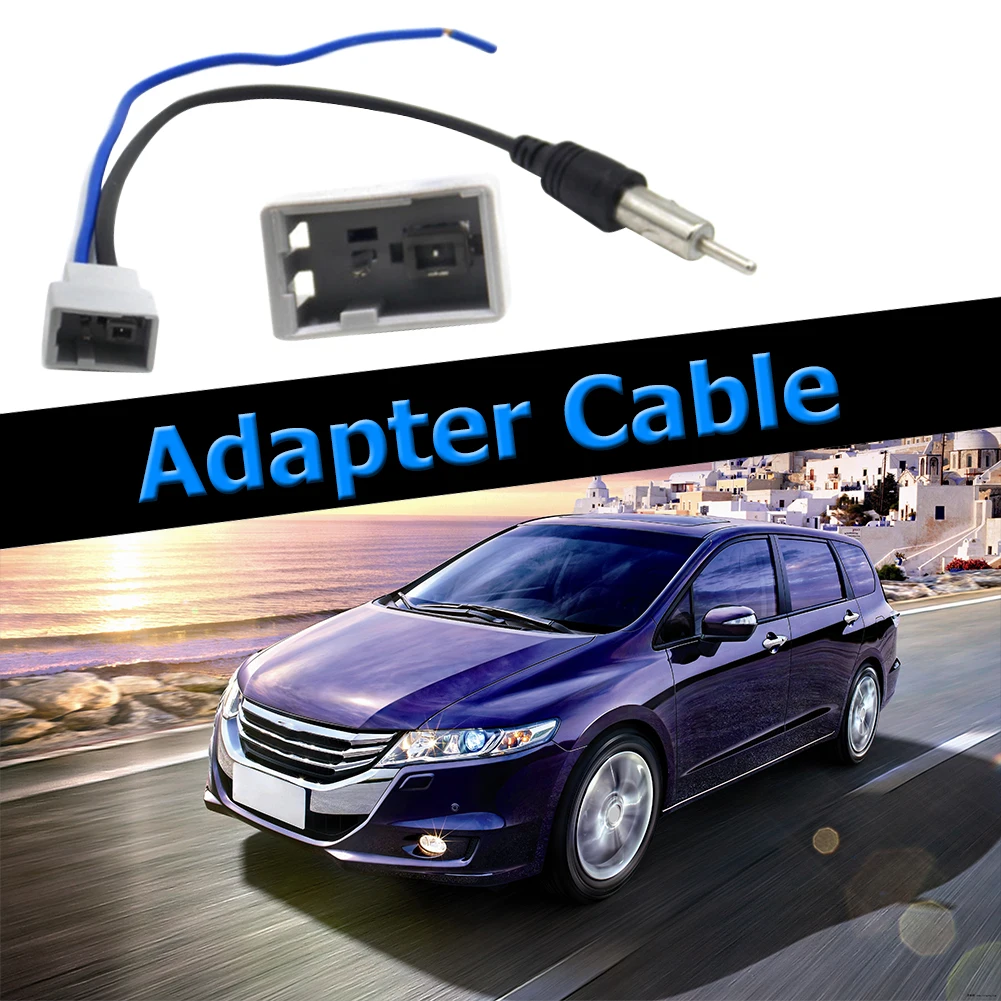 VKTECH Radio Antenna Adapter Cable for Honda Civic CR-V FIT Mazda Suzuki... - £9.56 GBP