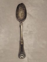 Vintage 1847 Rogers Bros Etruscan Serving Spoon Silverplate 8.25&quot; - $14.35