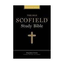 The Old Scofield Study Bible: King James Version, Navy, Bonded Leather, Classic  - $45.00