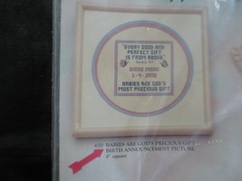 Sandi Phipps BABIES ARE GOD&#39;S MOST PRECIOUS GIFT BIRTH ANNOUNCEMENT KIT-... - $5.94