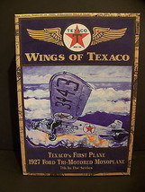 Wings Of Texaco Ertl 1927 Ford Tri Motored Monoplane Airplane Bank 1999 - £36.22 GBP