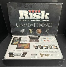 RISK Game of Thrones Board Game Unpunched 100% Complete Strategy Conquest Stark - $34.64