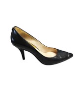 Michael Kors Dorothy Flex Pump Heels Womens Size 7.5 Navy Pointed Toe Sl... - $44.27 CAD