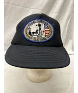 trucker hat baseball Cap Vintage SnapBack Patch Fabric Rural Carrier US ... - $84.18 CAD