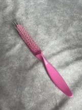 Vintage Pink Stanley Hair Brush Hairbrush Comb Vanity Decor Prop - £19.29 GBP