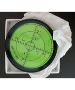 Metal Large(Green) Spirit Bubble Surface Level Round- Circular Glass Bul... - £16.95 GBP