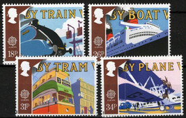 ZAYIX Great Britain 1213-1216 MNH Europa Cept Transportation Trains 021023S156 - £1.86 GBP