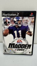 Madden NFL 2002 - Playstation 2 Game - $9.85