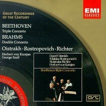 Beethoven: Triple Concerto / Brahms: Double Concerto - £3.93 GBP
