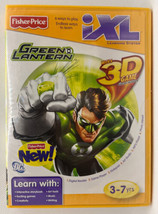 Fisher Price iXL Learning System Green Lantern DC Comics 3D Game Ages 3-7 Yrs - £6.78 GBP