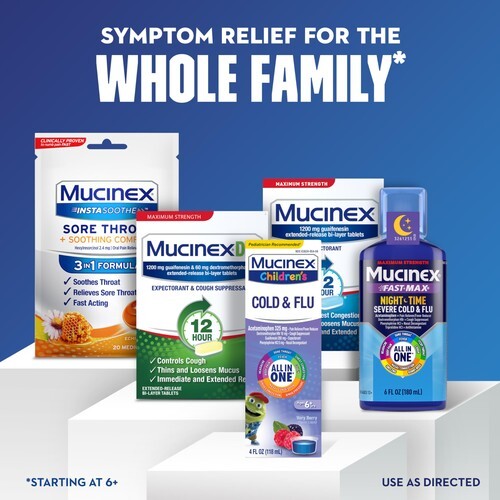 Mucinex *11/2025* Children's Cold, Cough, & Sore Throat 4 fl oz Item image 6