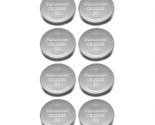 Panasonic CR2032 3V Lithium Coin Battery (Pack of 8) - £5.87 GBP