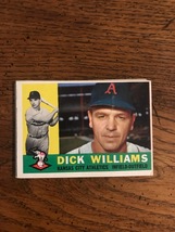 Dick Williams 1960 Topps Baseball Card  (0526) - £2.33 GBP